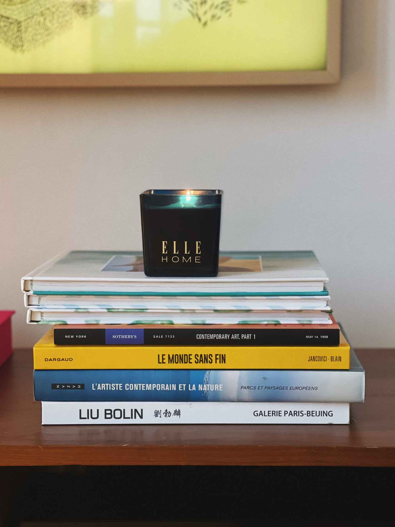 215GR Scented Candle - Wood & Ginger