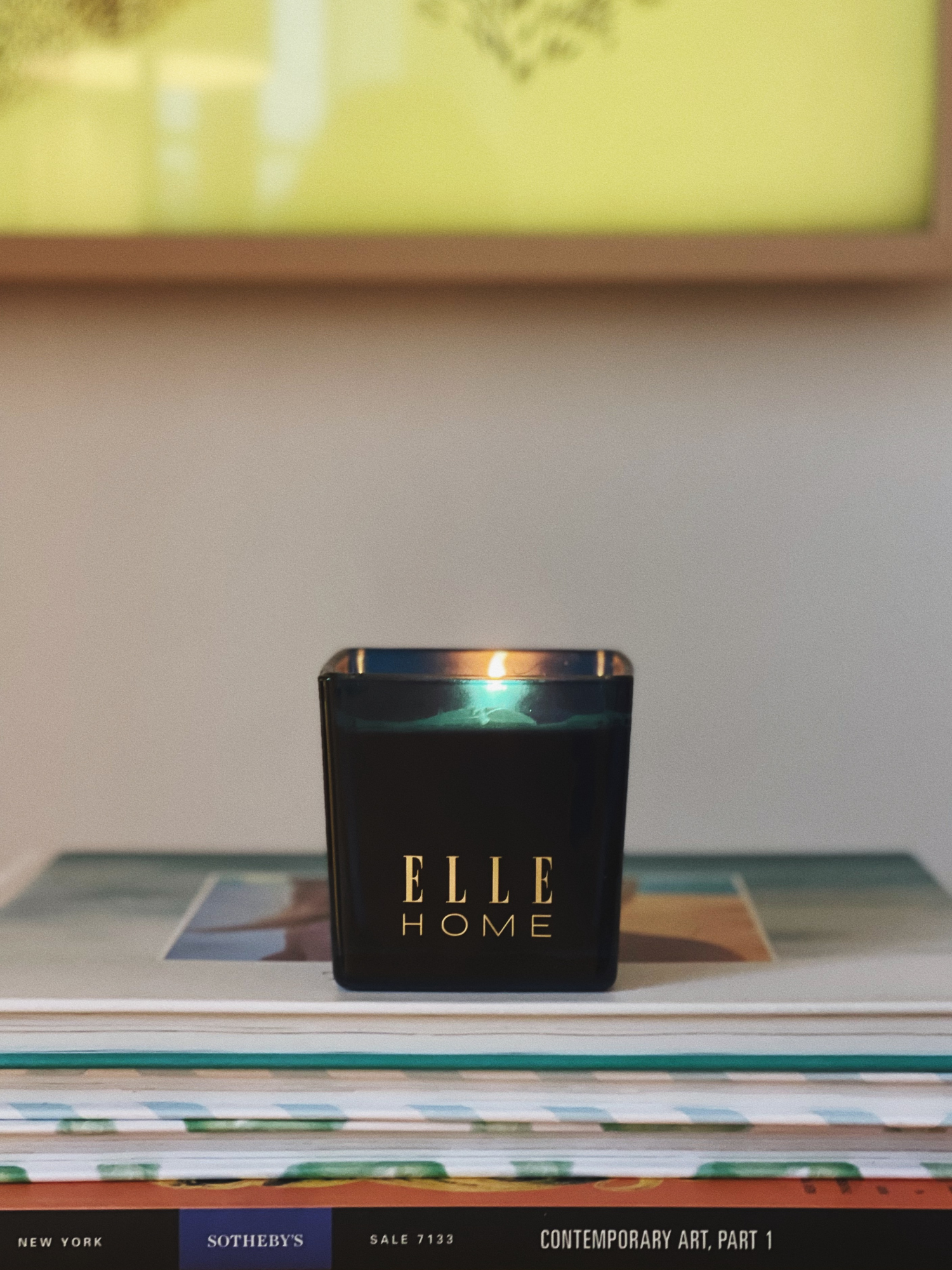 215GR Scented Candle - Wood & Ginger