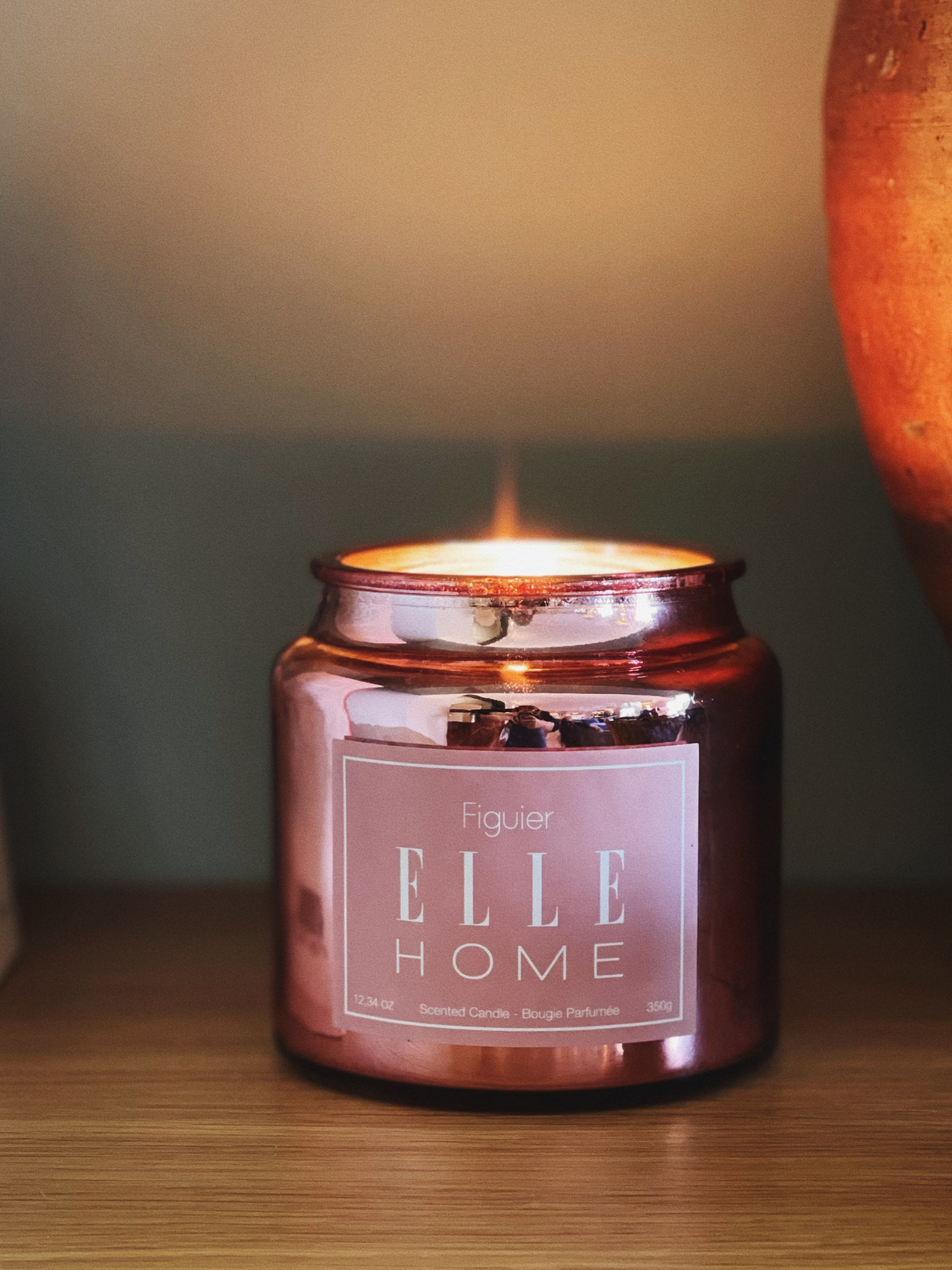350GR Scented Candle - Figuier
