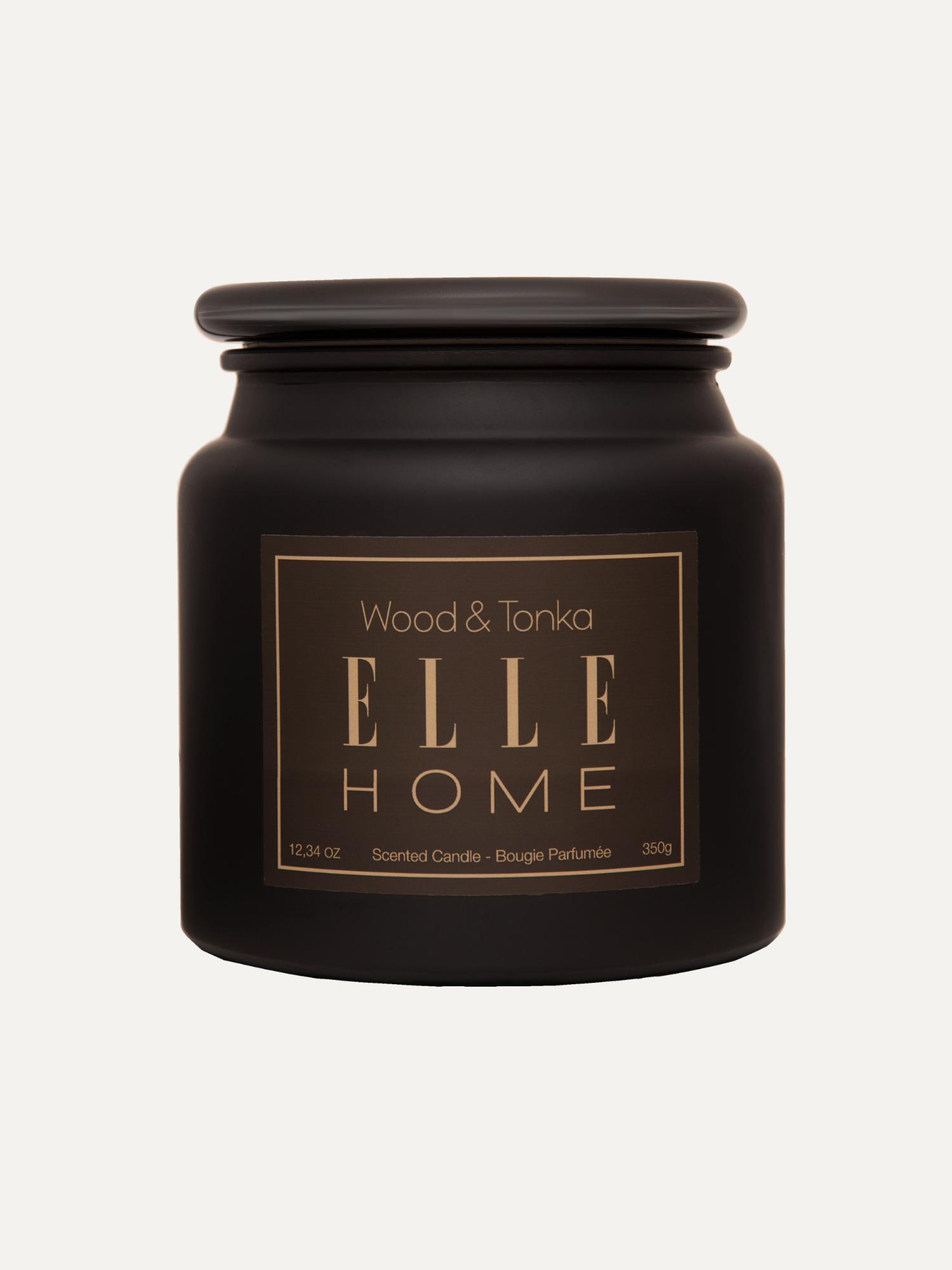350GR Scented Candle - Wood & Tonka