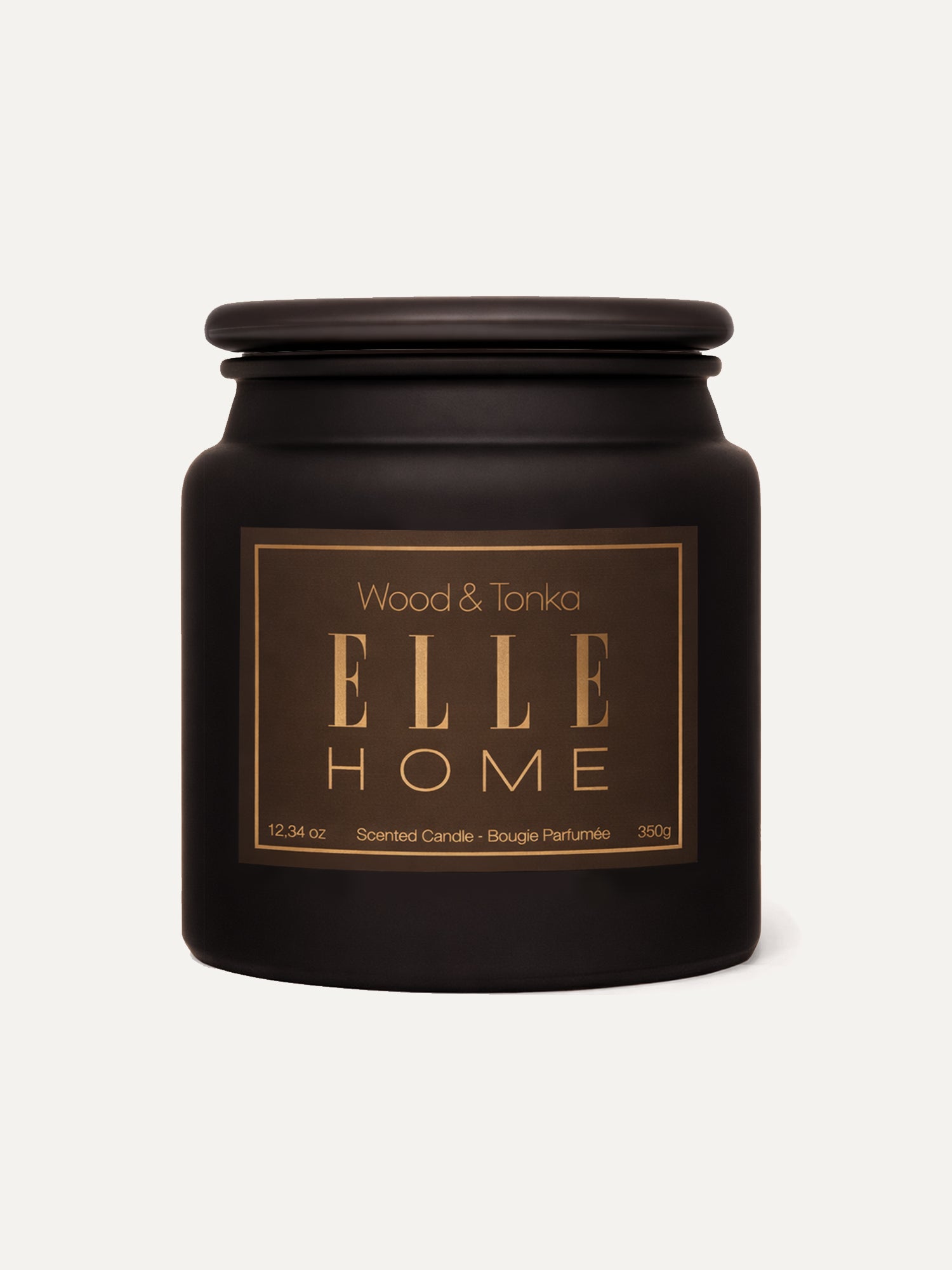 350GR Scented Candle - Wood & Tonka